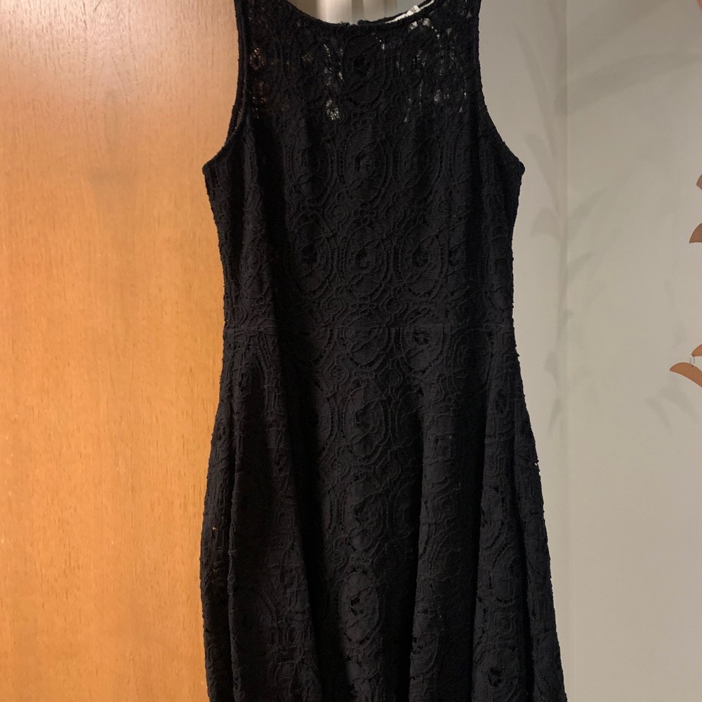 BB Dakota Black Lacy Dress